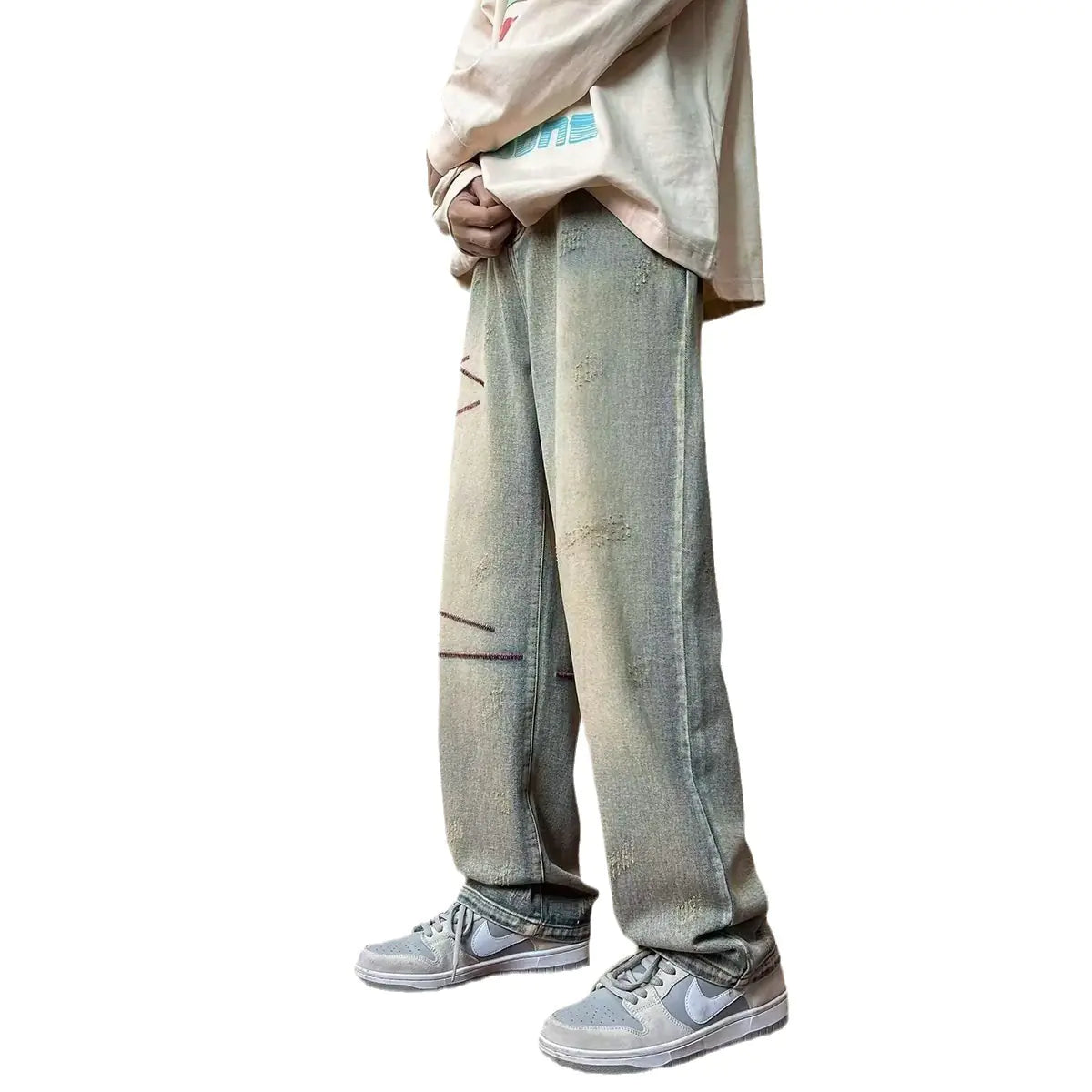 Men's American Loose Straight Cut Jeans