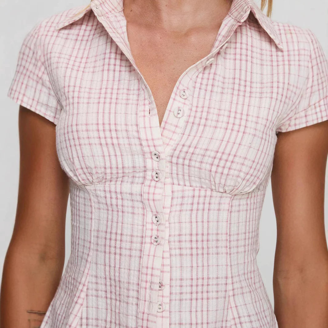 Plaid Button Down Shirt