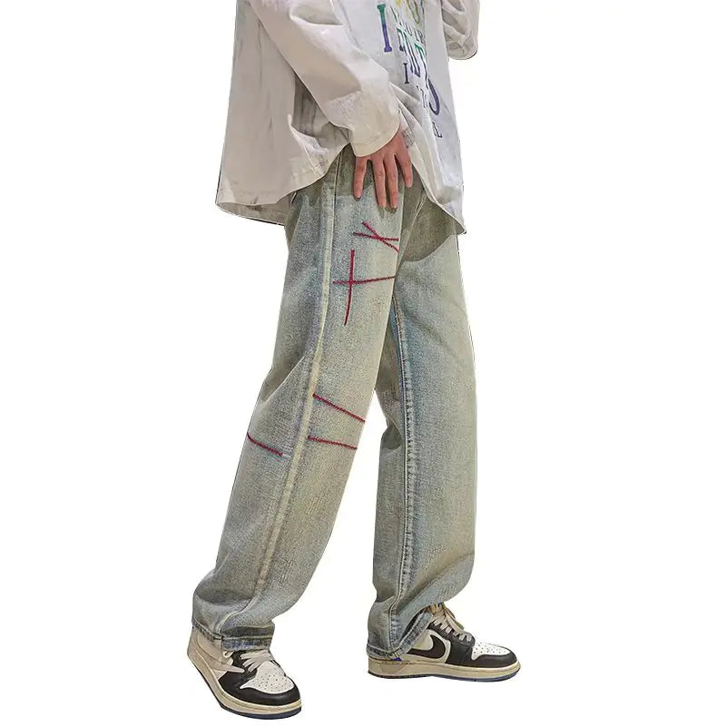Men's American Loose Straight Cut Jeans
