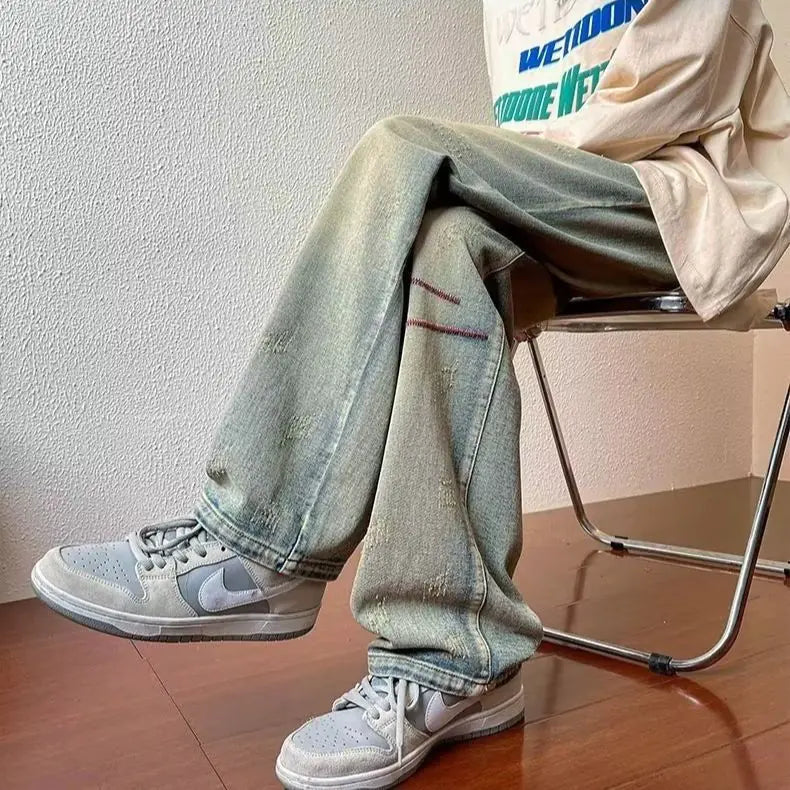 Men's American Loose Straight Cut Jeans